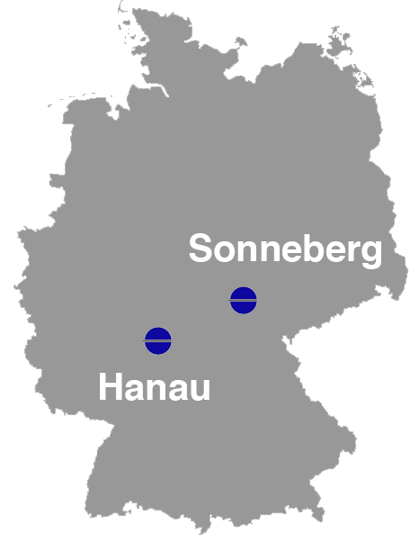 Planungsbüro Werneke Bürostandorte Hanau und Sonneberg